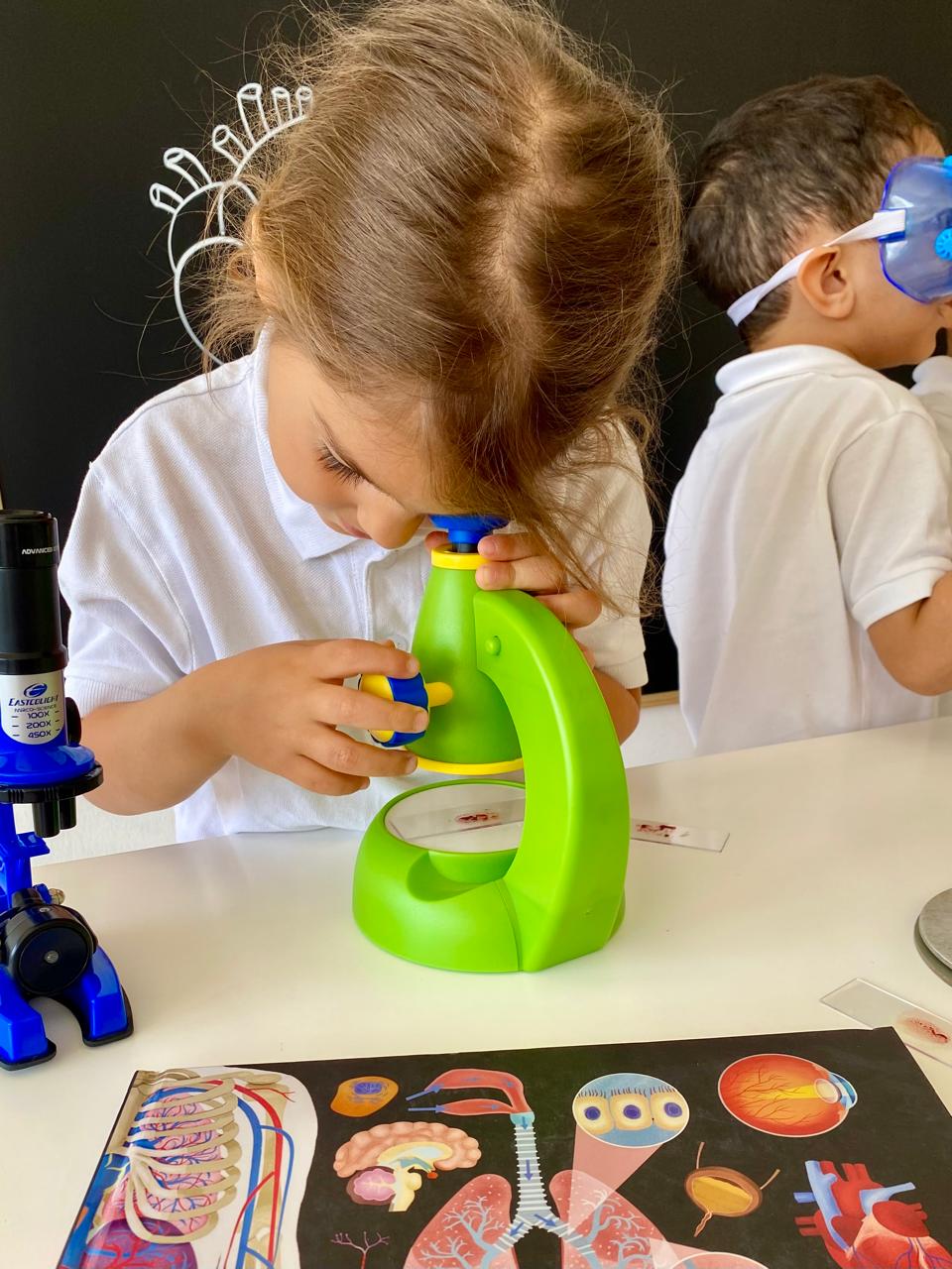 Child learning at Sandcastle Nursery