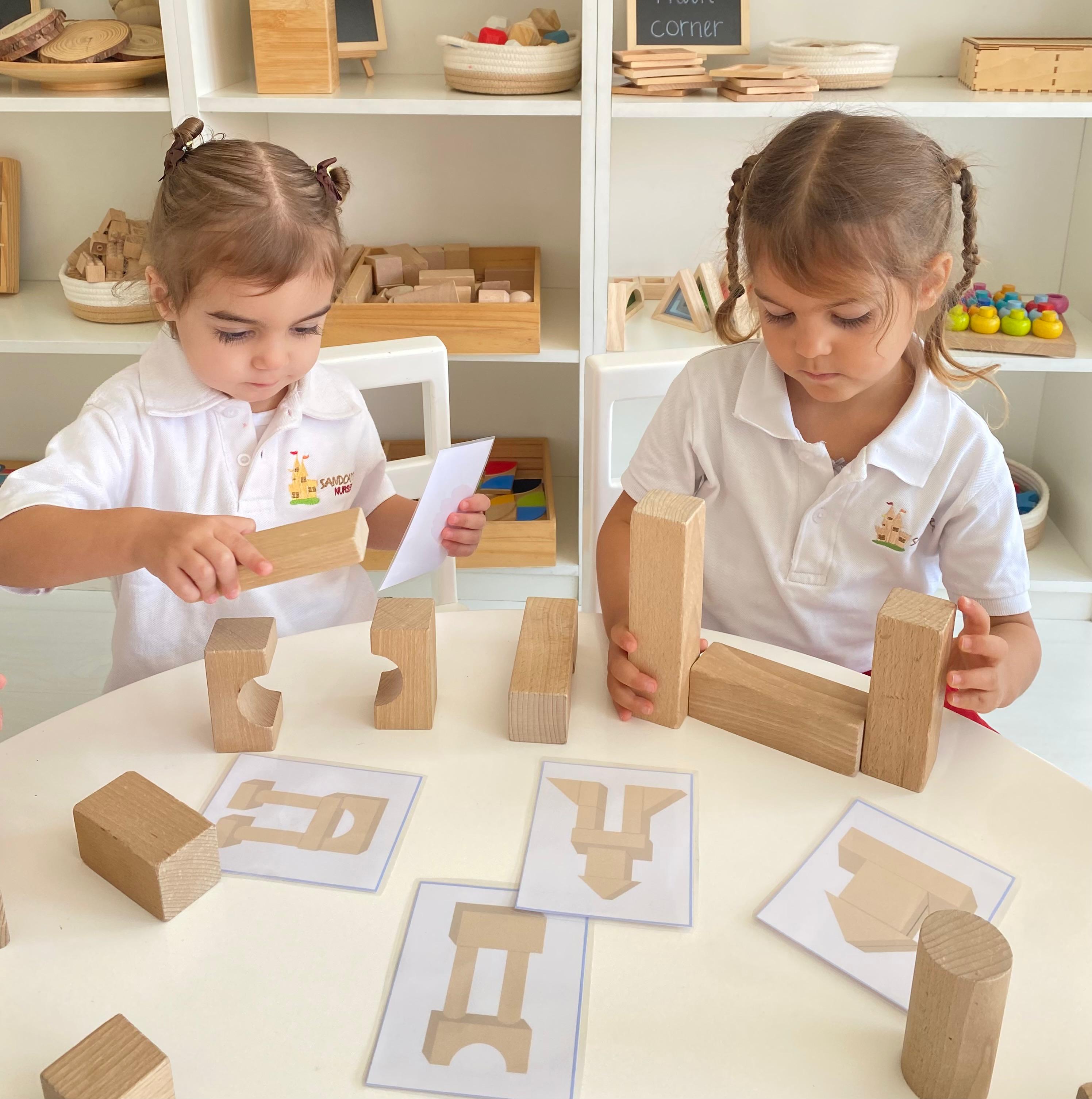 Hands-on block play